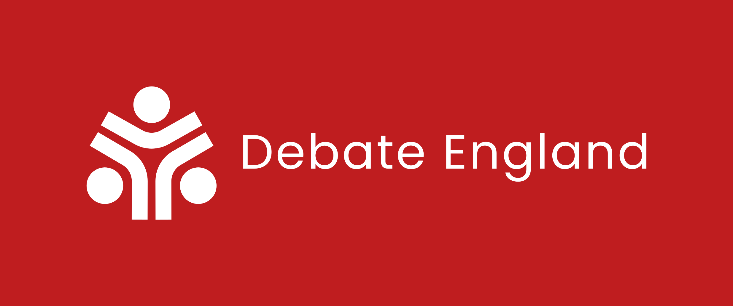 Debate England main logo